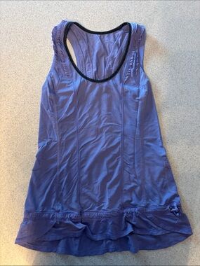 Lululemon Athletic Ruffle Hem Tank Top size 4